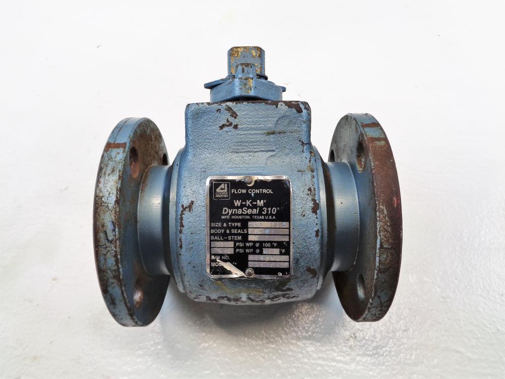 Cooper WKM DynaSeal 310C Ball Valve, 2" Flanged, Carbon Steel 2F-B110